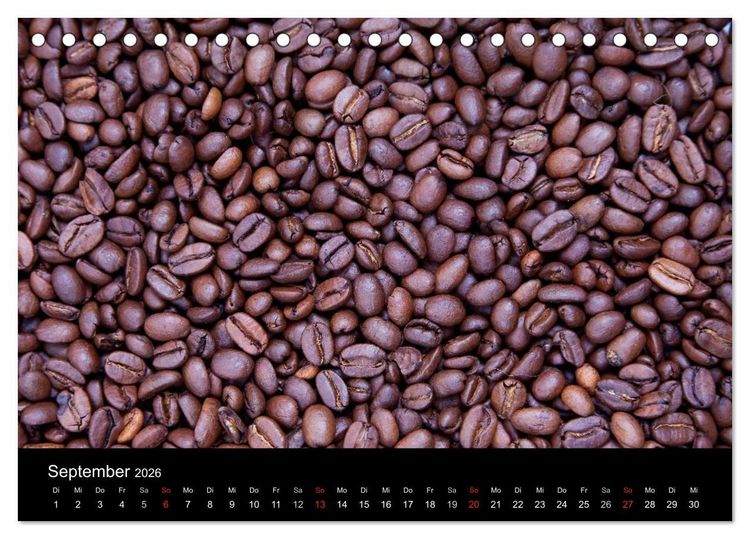 Produktbild: Kaffee & Schokolade (Tischkalender 2026 DIN A5 quer), CALVENDO Monatskalender