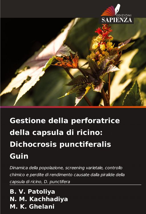 Produktbild: Gestione della perforatrice della capsula di ricino: Dichocrosis punctiferalis Guin