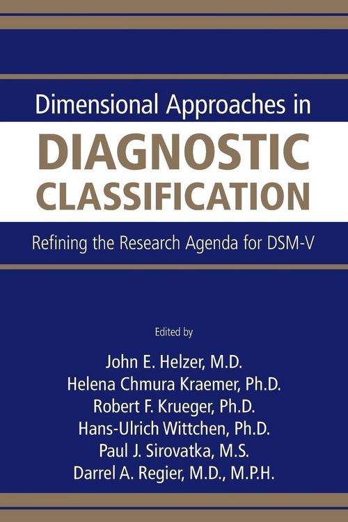 Produktbild: Dimensional Approaches in Diagnostic Classification