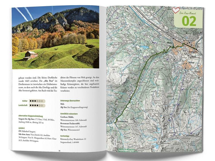 Produktbild: K&uuml;mmerly+Frey Raus und Wandern Via Alpina &ndash; Wanderf&uuml;hrer