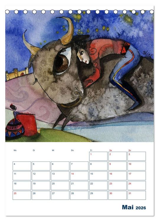 Produktbild: Im Wandel der Sterne (Tischkalender 2026 DIN A5 hoch), CALVENDO Monatskalender