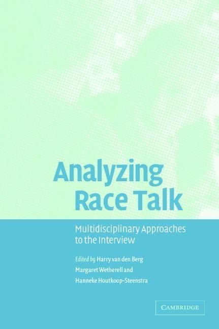 Produktbild: Analyzing Race Talk