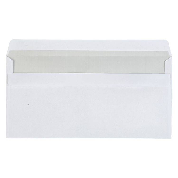 Produktbild: Idena Briefumschl&auml;ge 75g/m&sup2; selbstklebend mit Fenster wei&szlig; DIN lang 100 St&uuml;ck