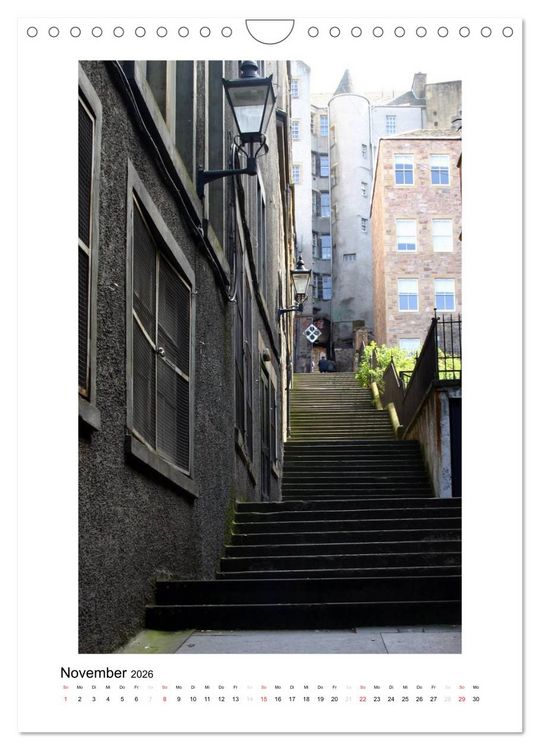 Produktbild: Edinburgh - Stadtansichten (Wandkalender 2026 DIN A4 hoch), CALVENDO Monatskalender