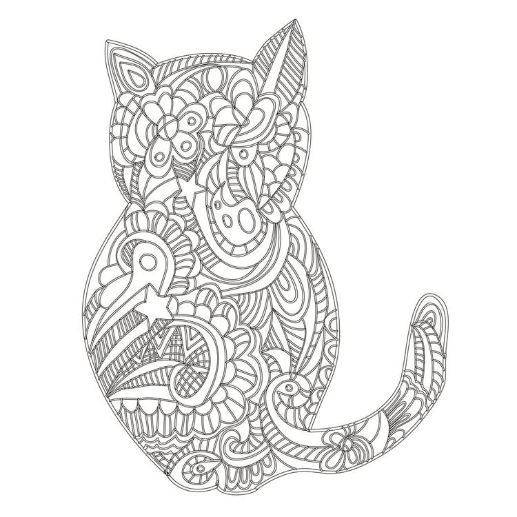 Produktbild: Achtsam & Kreativ. Katzen