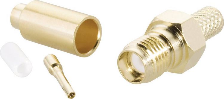 Produktbild: BKL Electronic 0409089 0409089 SMA-Steckverbinder Buchse, gerade 50Ω 1St.