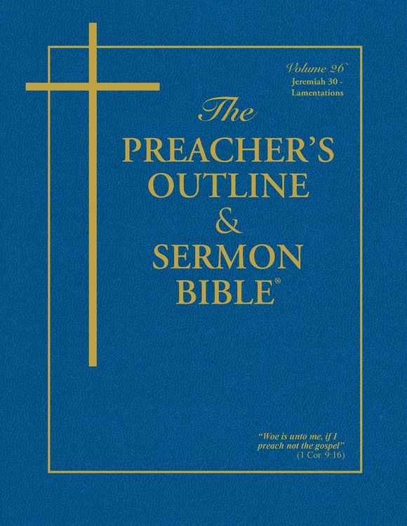 Produktbild: The Preacher's Outline & Sermon Bible