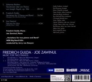 Produktbild: Gulda, F: Gulda & Zawinul - Live,1988,Philharmonie Cologne