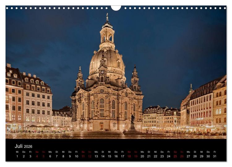 Produktbild: Dresden und Umland (Wandkalender 2026 DIN A3 quer), CALVENDO Monatskalender