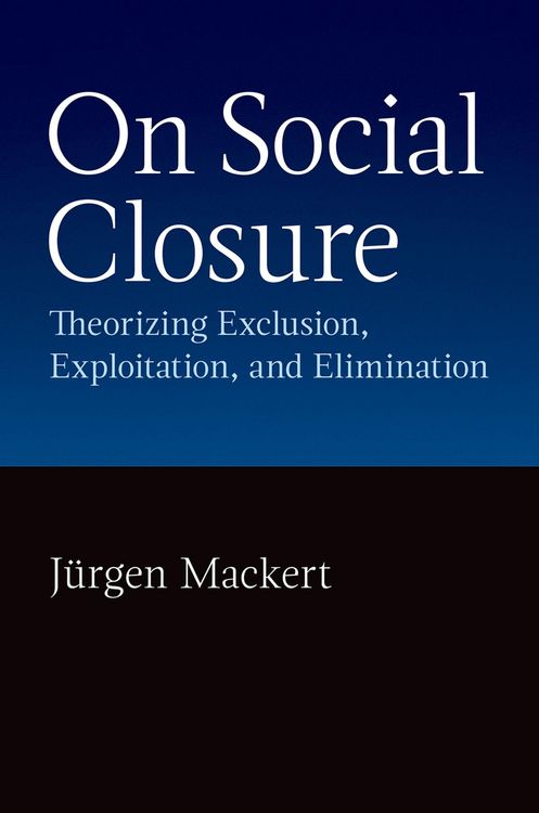 Produktbild: On Social Closure