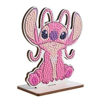 Produktbild: Craft Buddy CAFGR-DNY019 - Crystal Art Buddies, Stitch Angel Disney Series 2, Figur 11cm, Kristallkunst-Bastelset