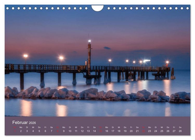 Produktbild: Ostsee - Perlen aus Mecklenburg-Vorpommern (Wandkalender 2026 DIN A4 quer), CALVENDO Monatskalender