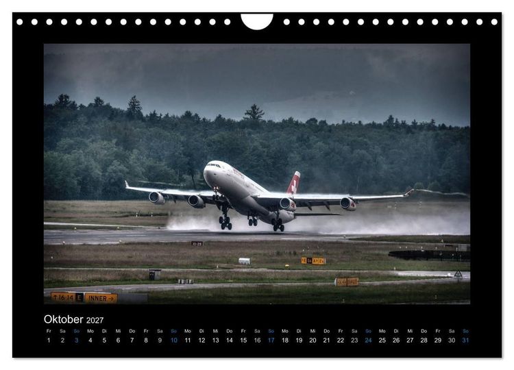 Produktbild: Faszination Luftfahrt (Wandkalender 2027 DIN A4 quer), CALVENDO Monatskalender