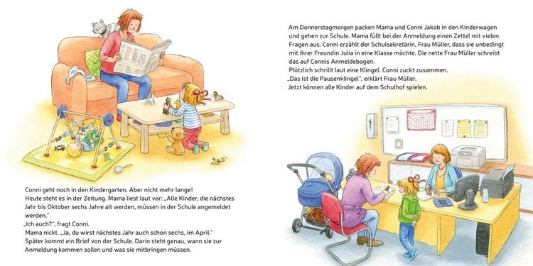 Produktbild: LESEMAUS 101: Conni kommt in die Schule