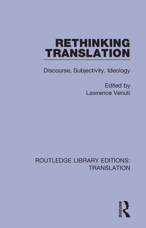 Produktbild: Rethinking Translation