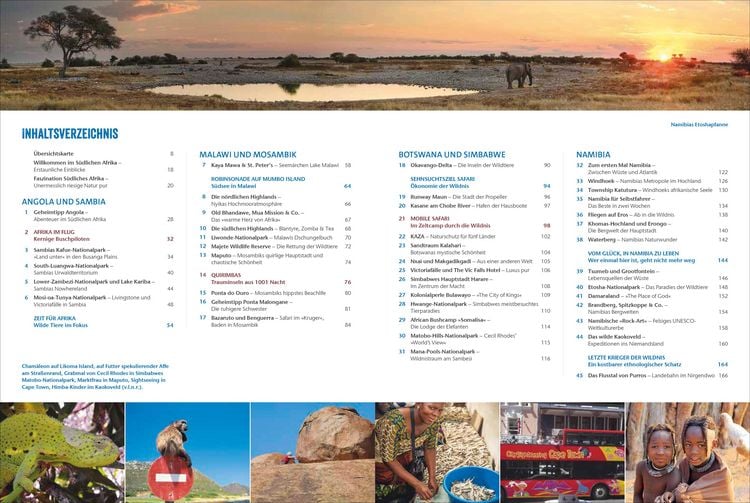 Produktbild: Das Reisebuch Afrikas S&uuml;den