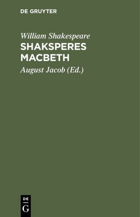 Produktbild: Shaksperes Macbeth