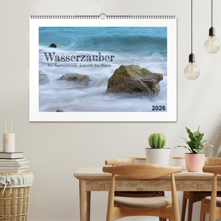Produktbild: Wasserzauber (Wandkalender 2026 DIN A2 quer), CALVENDO Monatskalender