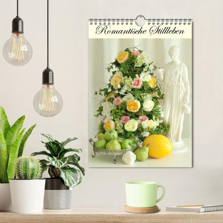 Produktbild: Romantische Stillleben (Wandkalender 2026 DIN A4 hoch), CALVENDO Monatskalender
