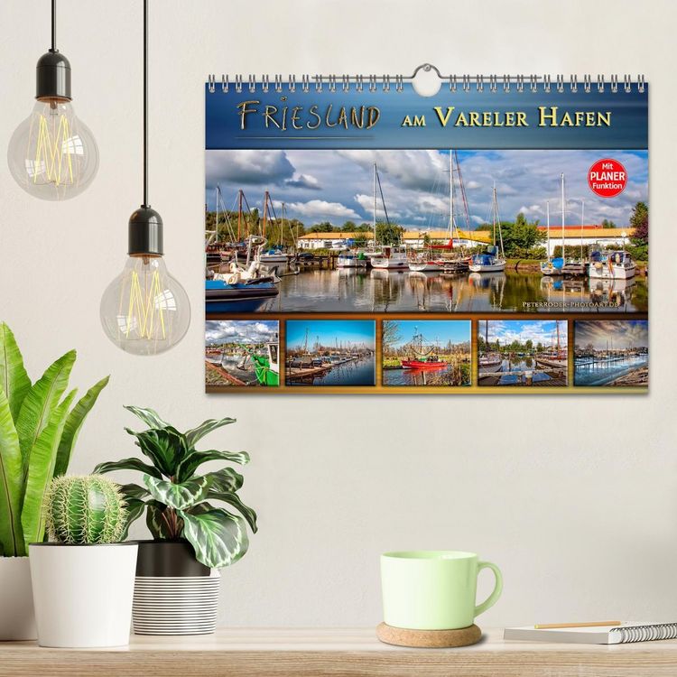 Produktbild: Friesland - am Vareler Hafen (Wandkalender 2026 DIN A4 quer), CALVENDO Monatskalender