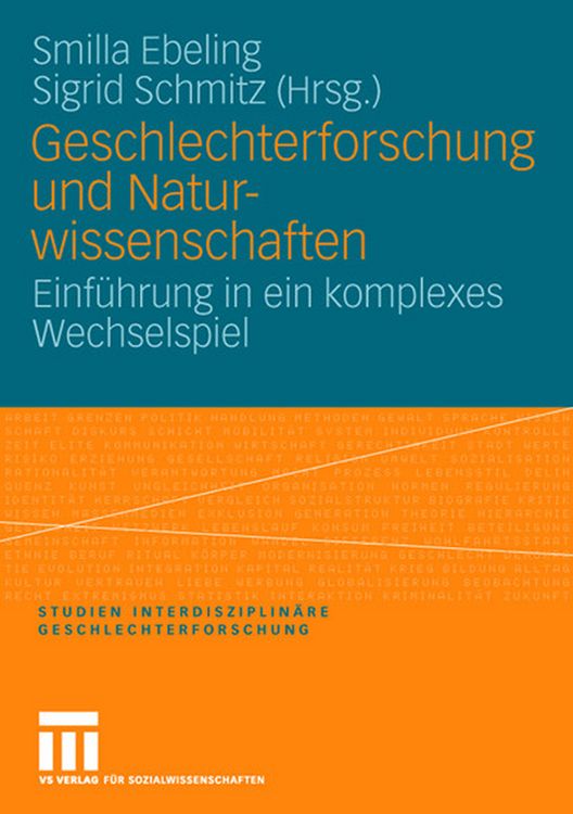 Produktbild: Geschlechterforschung und Naturwissenschaften