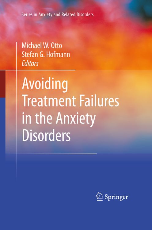 Produktbild: Avoiding Treatment Failures in the Anxiety Disorders