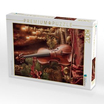Produktbild: CALVENDO Puzzle Weihnachtssaiten gl&uuml;hen im Atem der Nacht | 2000 Teile Lege-Gr&ouml;&szlig;e 90x67cm Foto-Puzzle f&uuml;r gl&uuml;ckliche Stunden