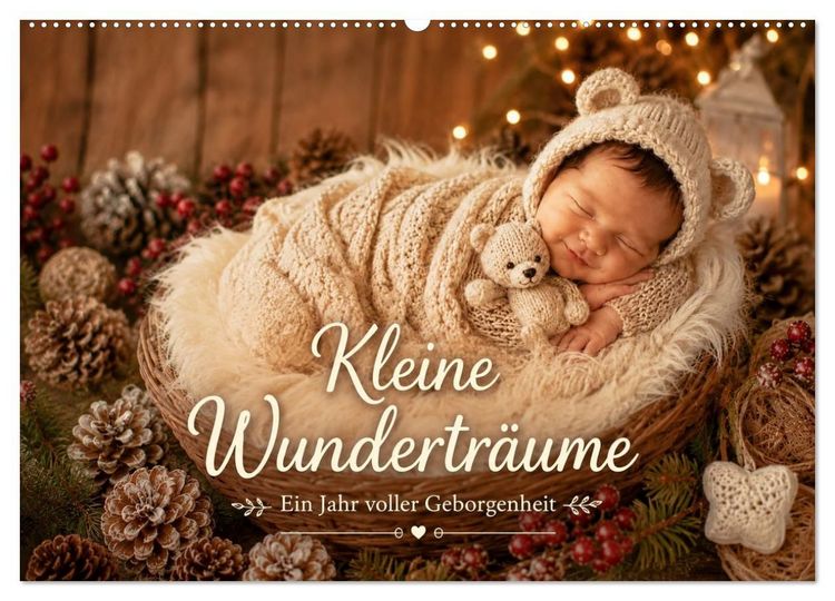 Produktbild: Kleine Wundertr&auml;ume (Wandkalender 2027 DIN A2 quer), CALVENDO Monatskalender