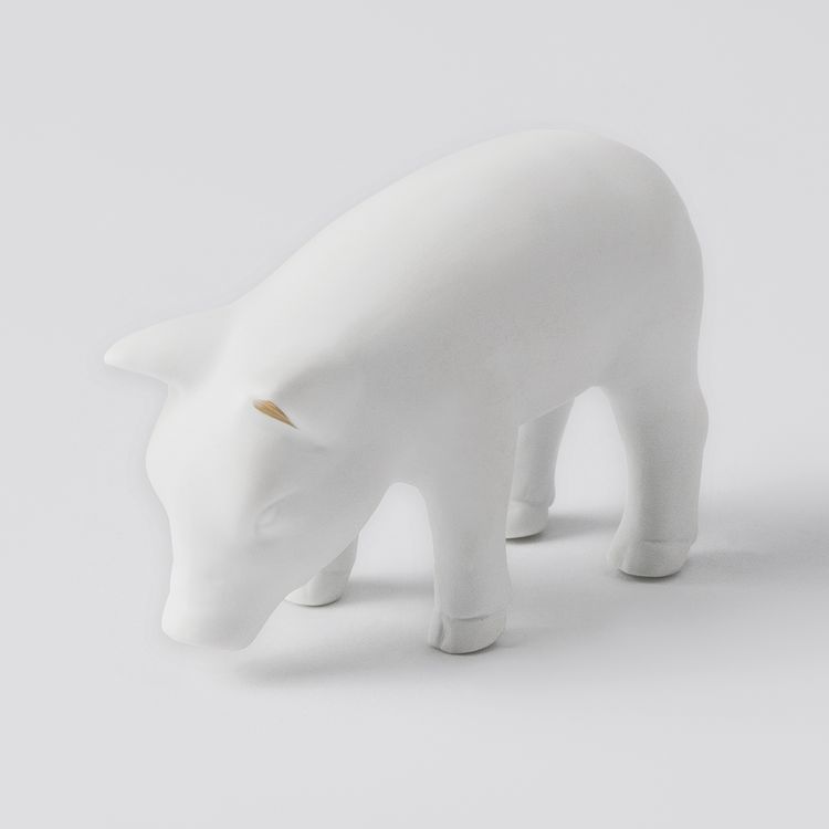 Produktbild: R&auml;der Figur Schwein