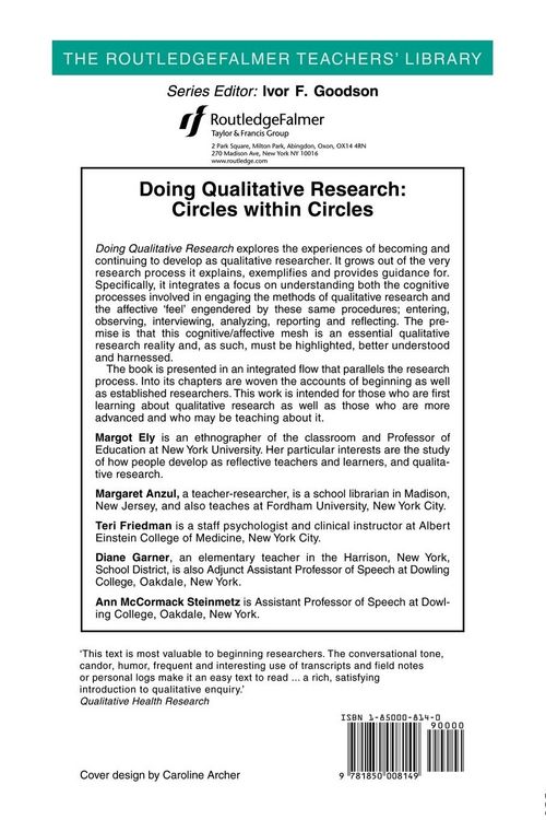 Produktbild: Doing Qualitative Research