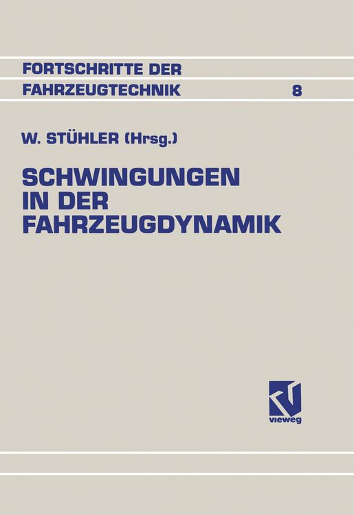 Produktbild: Schwingungen in der Fahrzeugdynamik