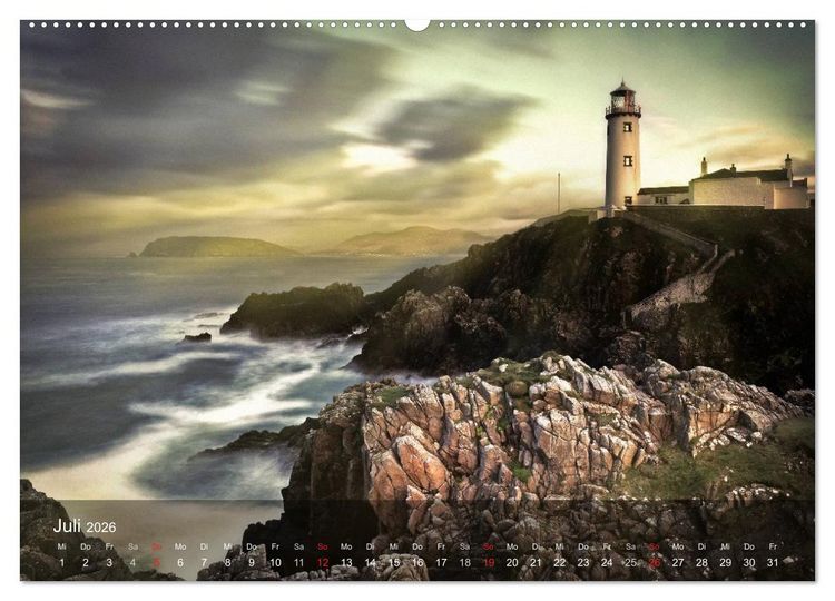 Produktbild: Irland Eire - Impressionen der Gr&uuml;nen Insel (hochwertiger Premium Wandkalender 2026 DIN A2 quer), Kunstdruck in Hochglanz