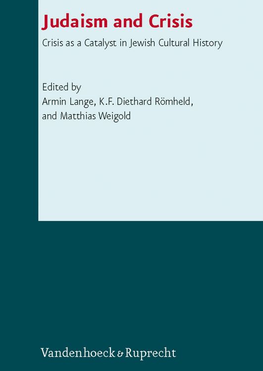 Produktbild: Judaism and Crisis