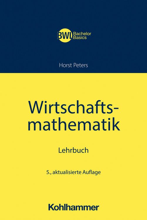 Produktbild: Wirtschaftsmathematik