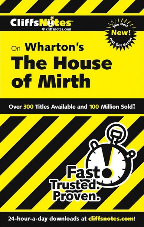 Produktbild: CliffsNotes on Wharton's The House of Mirth