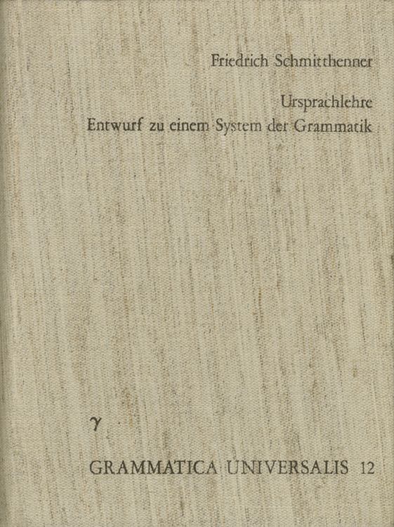 Produktbild: Ursprachlehre