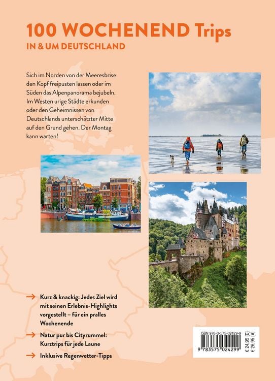 Produktbild: MARCO POLO Bildband 100 Wochenendtrips in & um Deutschland