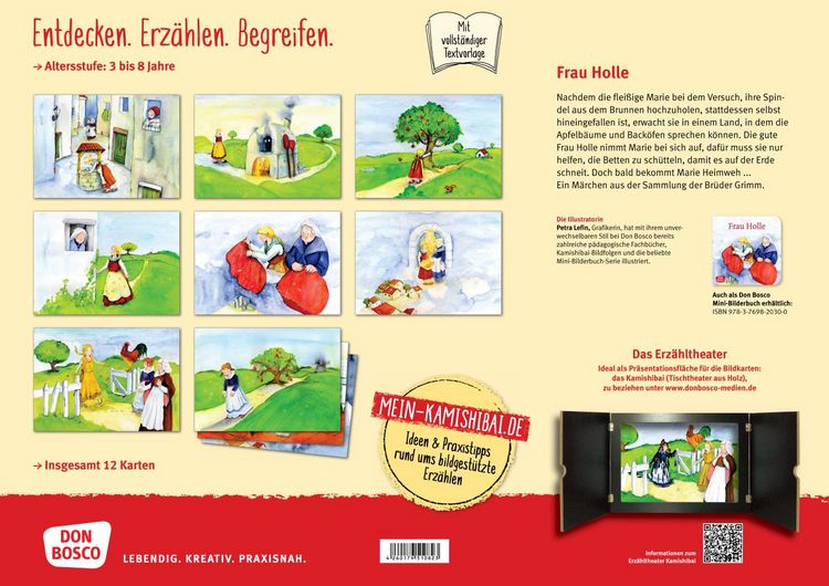 Produktbild: Frau Holle. Kamishibai Bildkartenset