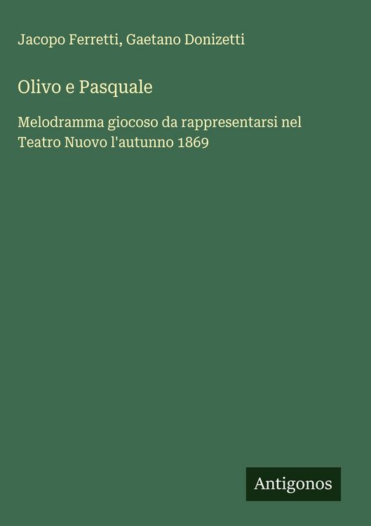 Produktbild: Olivo e Pasquale