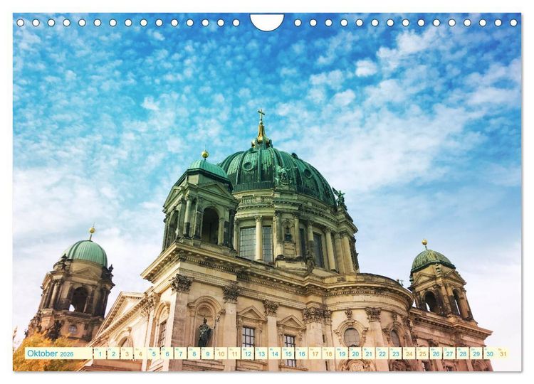Produktbild: Berlin megacool (Wandkalender 2026 DIN A4 quer), CALVENDO Monatskalender