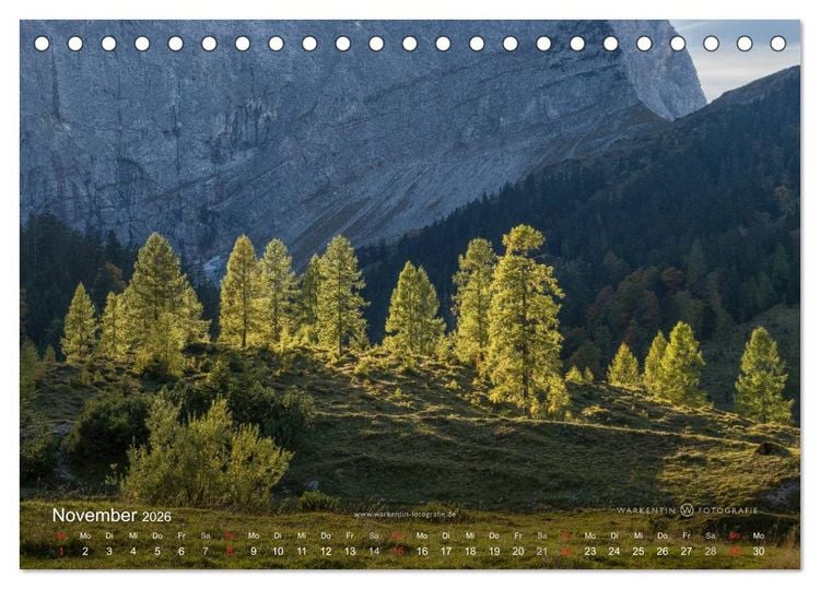Produktbild: Gro&szlig;er Ahornboden - Europas gro&szlig;er Ahornwald (Tischkalender 2026 DIN A5 quer), CALVENDO Monatskalender
