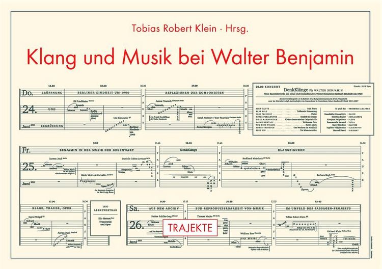 Produktbild: Klang und Musik bei Walter Benjamin