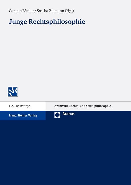 Produktbild: Junge Rechtsphilosophie