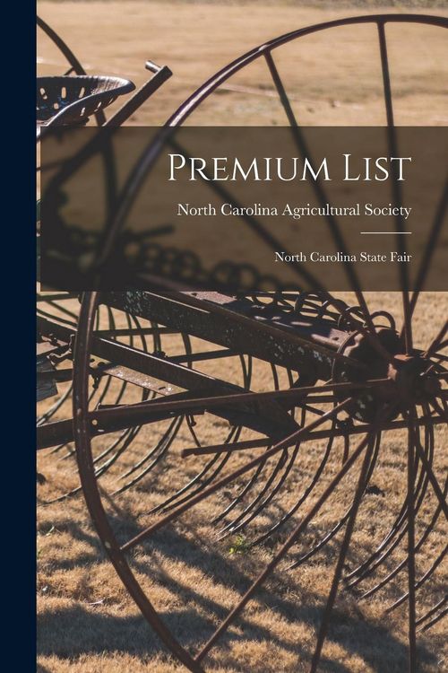 Produktbild: Premium List: North Carolina State Fair
