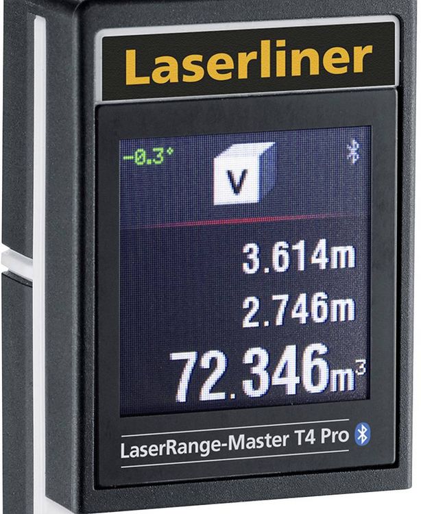 Produktbild: Laserliner LaserRange-Master T4 Pro Laser-Entfernungsmesser Bluetooth 40m