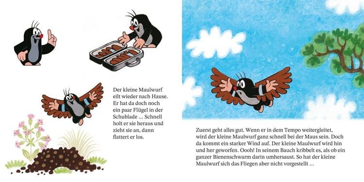 Produktbild: Maxi Pixi 504: Der kleine Maulwurf unterwegs