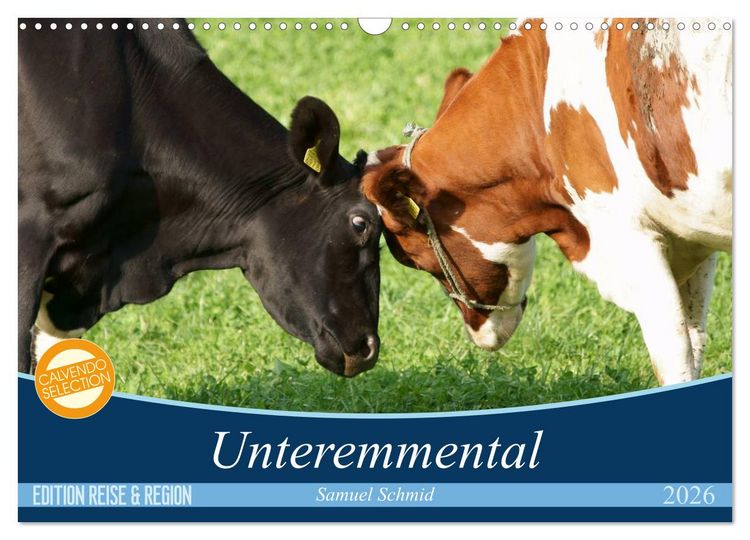 Produktbild: Unteremmental (Wandkalender 2026 DIN A3 quer), CALVENDO Monatskalender