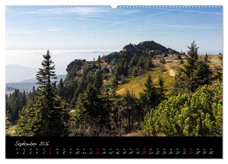Produktbild: Bayerischer Wald (hochwertiger Premium Wandkalender 2026 DIN A2 quer), Kunstdruck in Hochglanz