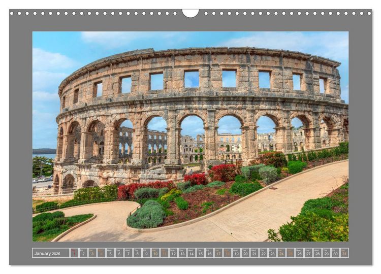 Produktbild: Croatia Dreamland on the Adriatic Sea (Wall Calendar 2026 DIN A3 landscape), CALVENDO 12 Month Wall Calendar