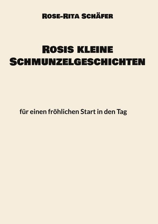 Produktbild: Rosis kleine Schmunzelgeschichten